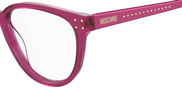 Premium Women Moschino Eyeglasses: Mos596 - Fuchsia - SpecSMART Eye Clinic (Zoom View)